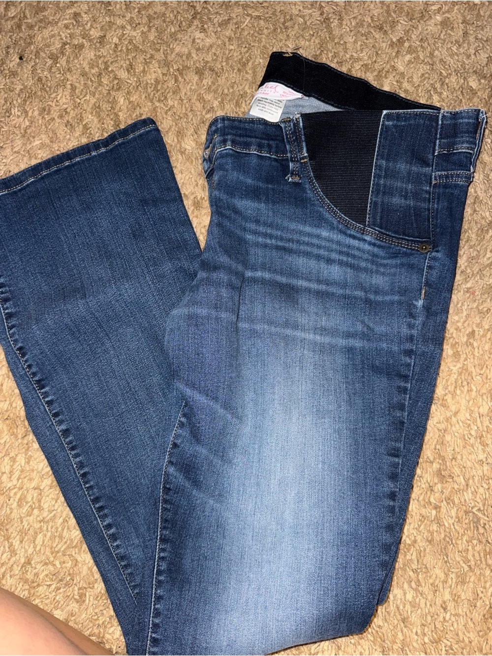 Classics Women's Dark Blue Maternity Jeans